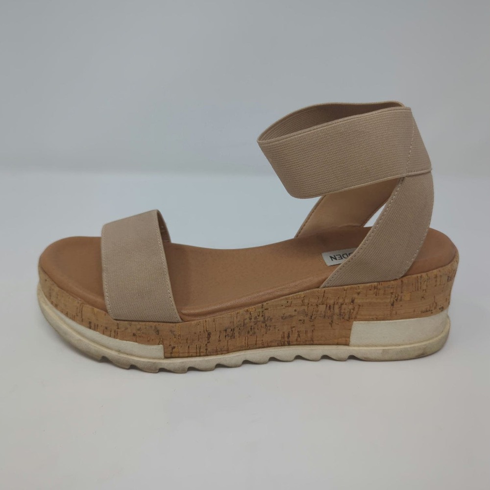 Steve Madden Nude/Tan Espadrilles Strap Womens Size 8 - Picture 2 of 8